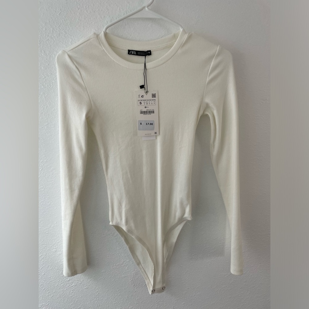 Zara ribbed bodysuit